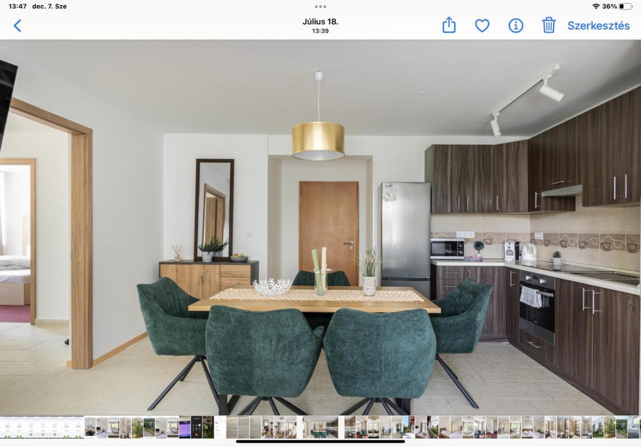 Sinus Premium Aparthotel Siófok Exteriör bild